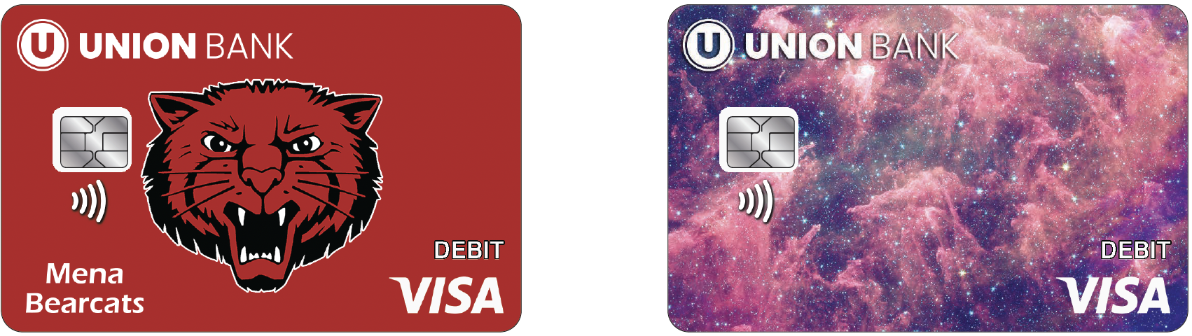 Debit card designs